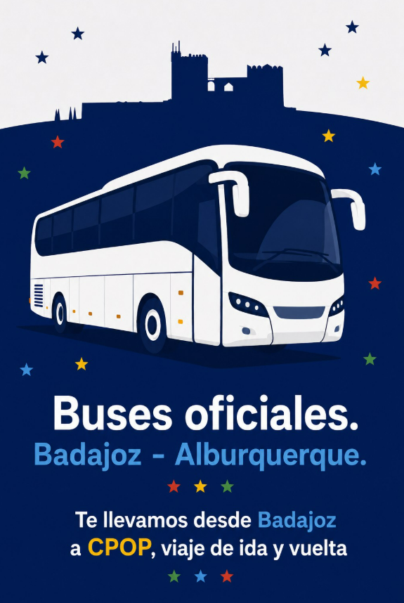 Buses oficiales CPOP 30 Aniversario